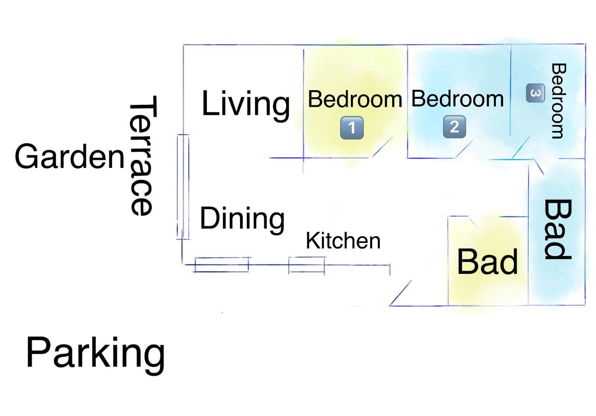 Hébergement de vacances Berlin Bound Retreat 3 Bedrooms *